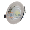 Optonica CB3194 10W LED COB spot lámpa, süllyesztett, kerek, 6000K - INOX
