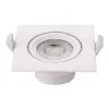 Optonica COB LED süllyeszthető spot lámpatest/négyzet/10W/hideg fehér/CB3293