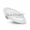 Optonica DL2436 süllyesztett LED panel, kerek 6W 85-265V 390lm 2800K 120° ø120x25mm IP20 A+ 25000h
