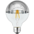 Optonica E27 LED izzó 7W 2700 Kelvin-60W-ot kiváltó-nagygömb-króm foncsorozott króm-átlátszó filament LED izzó (1888) E27