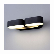 Optonica fali lámpa 230V 2x6W 1440Lm 4000K IP54 fekete (WL12-A2 / 7485) (o7485) világítás