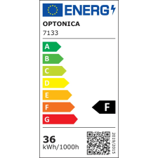 Optonica Falmosó Fényvető LED Lámpa 1m 36W 2880lm 2700K meleg fehér 15º 7133 kültéri világítás