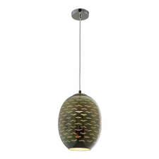 Optonica Függesztett lámpa "Króm"- E27, max. 40W, "Sirály", D220xH275mm világítás