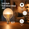 Optonica G95 Vintage Filament LED Izzó E27 4W 400lm 2700K meleg fehér ezüst üveg 1887