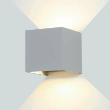 Optonica Kültéri led lámpatest 2x3W, állítható fényszög, szürke, természetes fény (4000 K), Optonic kültéri világítás