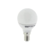 Optonica LED gömb, E14, 6W, 240° meleg fehér fény izzó