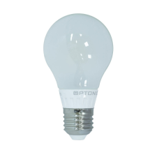 Optonica LED gömb, E27, 6W, 230V, retrofit, opál búra, meleg fehér fény izzó