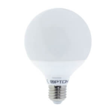 Optonica LED gömb, E27, G95, 12W, fehér fény izzó