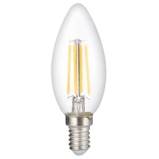 Optonica LED gyertya, E14, C35, 6W, 230V, 730LM, semleges fehér fény -FILAMENT izzó