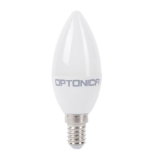 Optonica led gyertya izzó, e14, 3,7w, meleg fehér fény, 320lm, 2700k - 1424 izzó