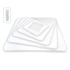 Optonica LED mennyezeti négyzet 60x2W távirányítóval világítás