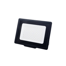 Optonica LED reflektor, 100W, SMD, fekete ház, 8000LM, 230V, 120° , 6000K - IP65 kültéri világítás