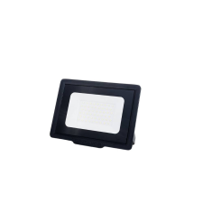 Optonica LED reflektor, 50W, SMD, fekete ház, 4000LM, 230V, 120° , 2700K - IP65 kültéri világítás