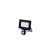 Optonica LED smd reflektor, fekete, city line, pir érzékelővel, 30W, 2700K, meleg fehér, 2400 lm, IP65, Optonica, 5949