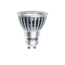 Optonica LED spot, GU10, 4W, 230V, COB, meleg fehér fény,50° izzó
