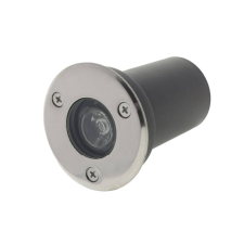 Optonica LED spotlámpa, 1W, 230V, padlóba építhető, kerek, meleg fehér fény világítás