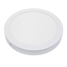 Optonica LED spotlámpa, 24W, falra szerelhető, kerek, meleg fehér fény világítás