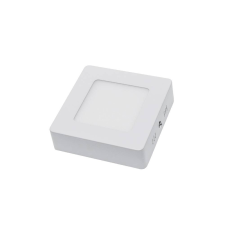 Optonica LED spotlámpa, 6W, falra szerelhető, négyszögletes, meleg fehér fény világítás