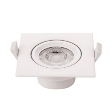 Optonica LED spotlámpa,7W, COB,négyzet,billenthető, meleg fehér fény, 230V, 525LM világítás