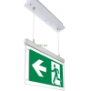 Optonica LED süllyesztett fix vészjelző / 2W / hideg fehér / WW7206