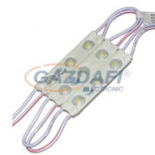 Optonica MO4515 LED modul,kék 1W 12V 80lm 160° 58x12mm IP65 A+ 25000h világítás
