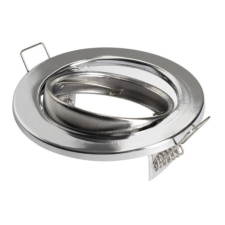 Optonica OT5099 króm spot lámpatest, beépíthető, állítható Φ82*29mm Φ70mm G5.3 világítás