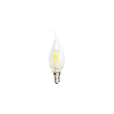 Optonica szélfútta filament LED izzó C35 gyertya E14 4W 4500K természetes fehér 1481 izzó