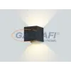 Optonica WL7455 LED falilámpa EPISTAR AC100-240V 6W IP54 494LM fekete 4000K