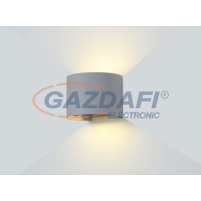 Optonica WL7465 LED falilámpa EPISTAR AC100-240V 6W IP54 480LM szürke 3000K világítás