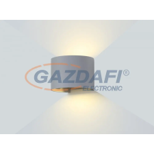Optonica WL7468 LED falilámpa EPISTAR AC100-240V 6W IP54 480LM szürke 4000K világítás