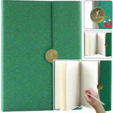 Opus Irodai Jegyzetfüzet Mágneses A5-ös Notebook, Zöld Borítóval Bélelve 20684 (5905991029724) füzet
