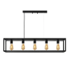 Opviq Chandelier Black Kafes - 13748
