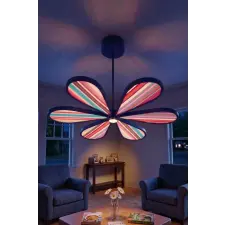 Opviq Chandelier Blue Prisma világítás