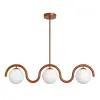  Opviq Chandelier Brown Orange GEDIK-20442-C