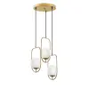  Opviq Chandelier Gold Skew - 13448