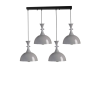Opviq Chandelier Grey Black 9024-6