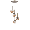 Opviq Chandelier Honey Gold 9056-4