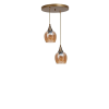 Opviq Chandelier Honey Gold 9062-2