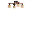  Opviq Chandelier Honey Walnut Black 9002-6
