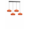 Opviq Chandelier Orange Black 9030-6