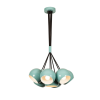 Opviq Chandelier Turquoise White Sivani - MR-629