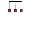 Opviq Chandelier Walnut Black 9074-5
