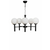 Opviq Chandelier White Black 8978-5