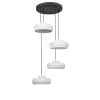 Opviq Chandelier White Black 9031-4