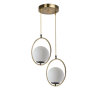 Opviq Chandelier White Copper 8491-2