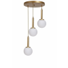 Opviq Chandelier White Gold 9055-3