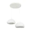  Opviq Chandelier White LOVAL-40-40-T-LUNA