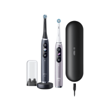 Oral-B iO9 Duo Pack elektromos fogkefe - fekete + rozé elektromos fogkefe
