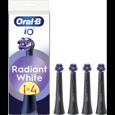 Oral-B iO Radiant White Black, 4 db (8700216199254) pótfej, penge