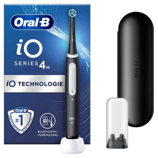 Oral-B iO Series 4 Elektromos fogkefe - Fekete (415022) elektromos fogkefe